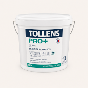 Peinture Tollens PRO+ Blanc Satin